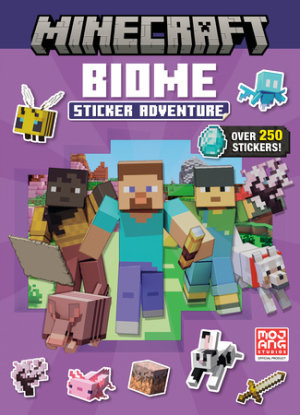Cover of Biome Adventures Sticker Book (Minecraft)