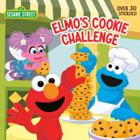Book cover for Elmo\'s Cookie Challenge (Sesame Street)