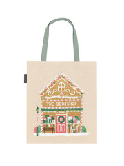 Gingerbread Bookshop Tote Bag 