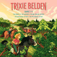 Cover of Trixie Belden Boxed Set #1-4 cover