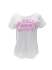 Ms. Rachel University Women's Relaxed Fit T-Shirt X-Small 