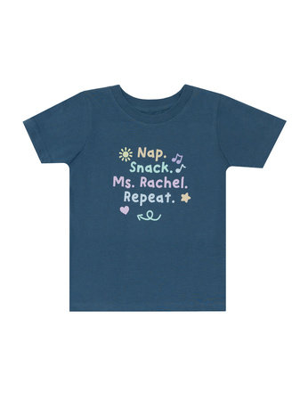 Nap. Snack. Ms. Rachel. Repeat Kids' T-Shirt - 2 Yr