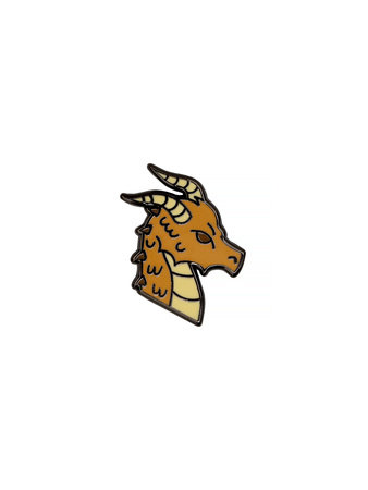 Rebecca Yarros's Fourth Wing: Andarna Enamel Pin