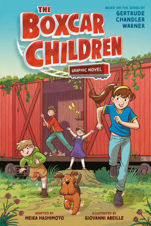Cover of The Boxcar Children Graphic Novel