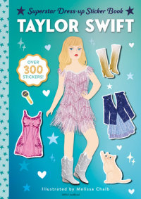Book cover for Taylor Swift Superstar Dress-Up Sticker Book