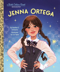 Cover of Jenna Ortega: A Little Golden Book Biography cover