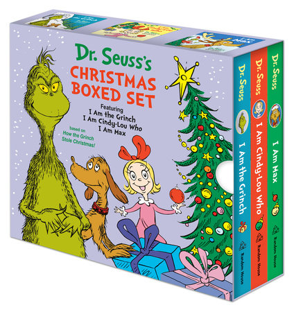 Dr. Seuss's Christmas 3-Book Boxed Set: I Am the Grinch, I Am Cindy-Lou Who; I Am Max