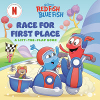 Book cover for Race for First Place: A Lift-the-Flap Book (Dr. Seuss\'s Red Fish, Blue Fish)