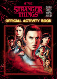 Book cover for Stranger Things Official Activity Book