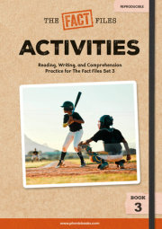 Phonic Books The Fact Files 3 Activities 