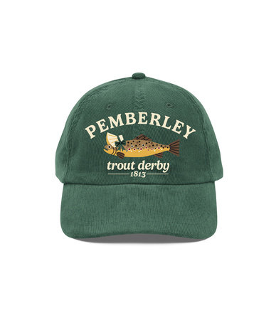 Jane Austen's Pride and Prejudice - Pemberley Trout Derby Hat