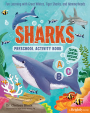 Sharks Preschool Activity Book 