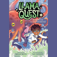 Cover of Llama Quest #4: Search for the Sea Monster cover