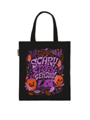 Scary Story Season Tote Bag 