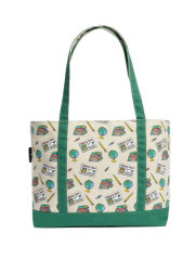 Arthur: Library Card Large Zippered Tote Bag 
