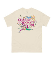 Roald Dahl's Charlie and the Chocolate Factory (Natural) Unisex T-Shirt Small 