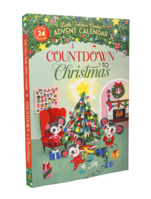 Cover of Little Golden Books Advent Calendar: Countdown to Christmas