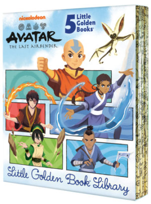 Cover of Avatar: The Last Airbender Little Golden Books 1-5 Boxed Set