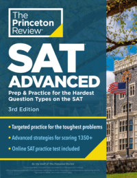 Book cover for SAT Advanced, 3rd Edition
