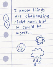 Humor Us Greeting Cards: Encouragement - I Know Things Are Challenging Right Now(Pack of 6) 