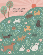 Love Muchly Greeting Cards: Pet Sympathy - However Long They're Here (Pack of 6) 