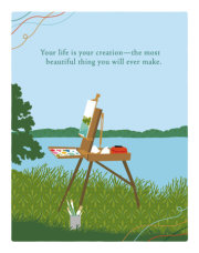 Positively Green Greeting Cards: Birthday - Your Life Is Your Creation (Pack of 6) 