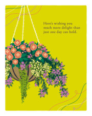Positively Green Greeting Cards: Birthday - Here's Wishing You Much More Delight(Pack of 6) 