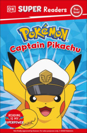 DK Super Readers Pre-Level Pokémon Captain Pikachu 