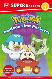DK Super Readers Level 2 Pokémon Paldea First Partners 