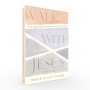 Walk with Jesus Bible Study Cards 