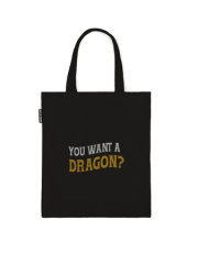 Fourth Wing: Want a Dragon Tote Bag 