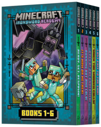 Cover of Minecraft Ironsword Academy Books 1-6 Boxed Set cover