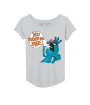 Sesame Street: The Monster at the End of This Book Women's Relaxed Fit T-Shirt XXX-Large 
