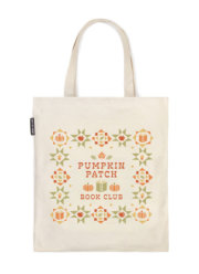 Pumpkin Patch Book Club Tote Bag 