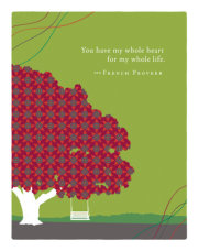 Positively Green Greeting Cards: Anniversary - You Have My Whole Heart (Pack of 6) 