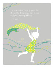 Positively Green Greeting Cards: Birthday - At the End of the Day (Pack of 6) 