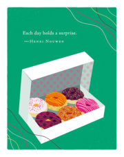 Positively Green Greeting Cards: Birthday - Each day holds a surprise (Pack of 6) 