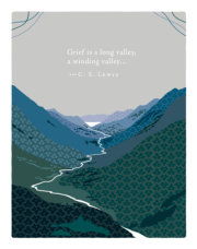 Positively Green Greeting Cards: Sympathy - Grief is a long valley, a winding valley (Pack of 6) 