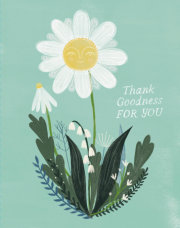 Love Muchly Greeting Cards: Thank You - Thank Goodness for you (Pack of 6) 