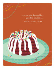 Positively Green Greeting Cards: Birthday - Savor the day and be good to yourself (Pack of 6) 