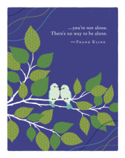 Positively Green Greeting Cards: Tough Times - You're not alone. There's no (Pack of 6) 