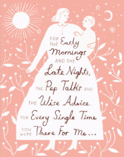 Love Muchly Greeting Cards: Mother's Day - For the early mornings and (Pack of 6) 