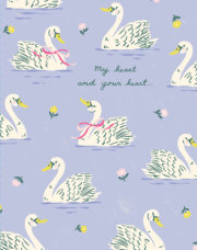 Love Muchly Greeting Cards: Love - My heart and your heart (Pack of 6) 