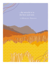 Positively Green Greeting Cards: Birthday - The miracle is in the here and now. (Pack of 6) 