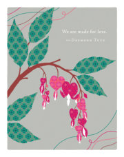 Positively Green Greeting Cards: Love - We are made for love… (Pack of 6) 