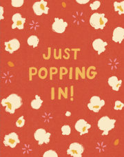 Love Muchly Greeting Cards: Birthday - Just popping in! (Pack of 6) 