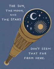 Love Muchly Greeting Cards: Graduation - The sun, the moon, and the stars don't (Pack of 6) 