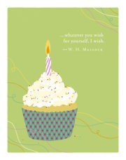 Positively Green Greeting Cards: Birthday - Whatever you wish for yourself, I (Pack of 6) 