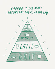 Humor Us Greeting Cards: Just For Laughs - Coffee is the most important (Pack of 6) 