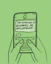 Humor Us Greeting Cards: Just For Laughs - I'm thinking of becoming an (Pack of 6) 